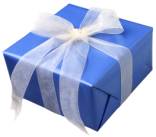 photo of gift wrapped present