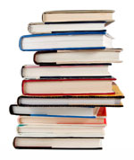 photo of stack of books