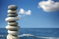 photo of stack of rocks balancing