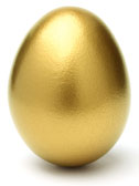 photo of golden egg
