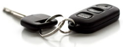 photo of car keys