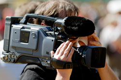 photo of videographer