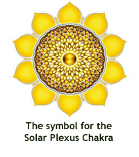 The symbol for the Solar Plexus Chakra