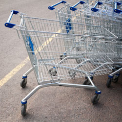 photo of shopping cart